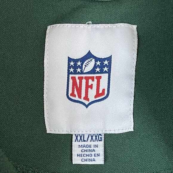 NFK Sweater Mens XXL Green 1/4 Zip Green Bay Packers Embroidered Logo Sweatshirt - Picture 4 of 13